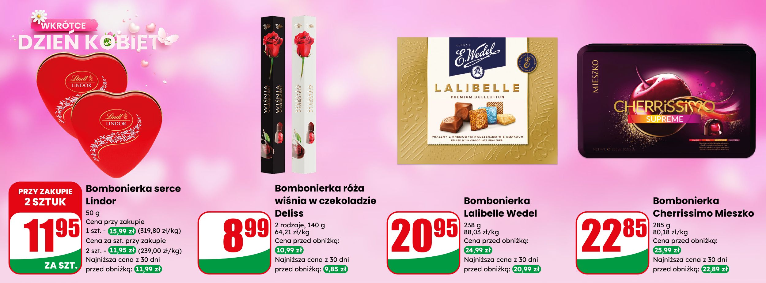 Wkrótce Dzień Kobiet - 8 marca