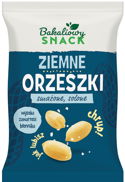 Orzeszki ziemne solone Bakaliowy Snack 300g widok 1