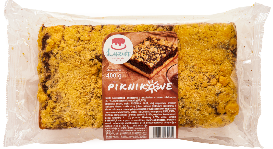 Ciasto piknikowe Lazur 400g widok 1