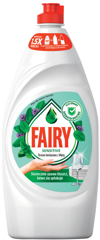 Płyn do mycia naczyń Fairy gran./drz herb 0,9l mix widok główny