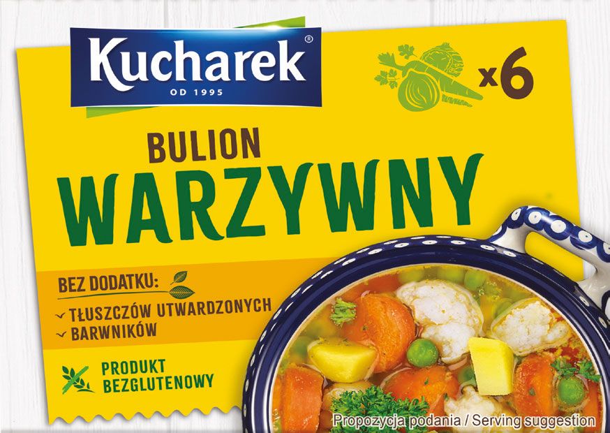 Bulion warzywny Kucharek 60g widok 1
