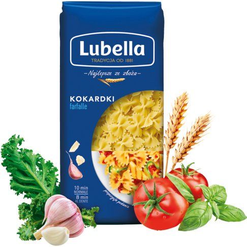 Makaron kokardka Lubella 400g widok 5
