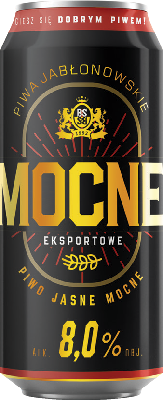 Piwo mocne eksportowe 0,5l 8% puszka widok 1