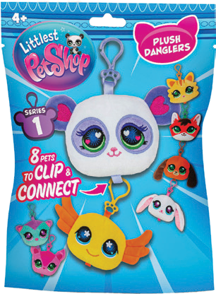 Zabawka zawieszka Littlest Pet Shop w saszetce mix widok główny 