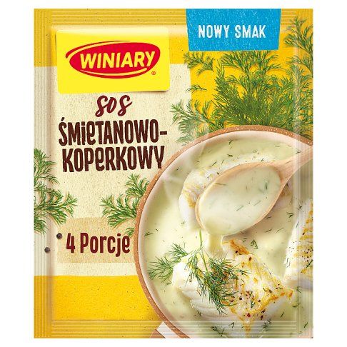 Sos śmietanowo koperkowy Winiary 27g widok 2
