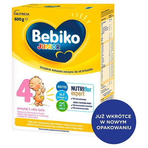 Mleko Bebiko 4 Nutriflor Expert 600g widok 5