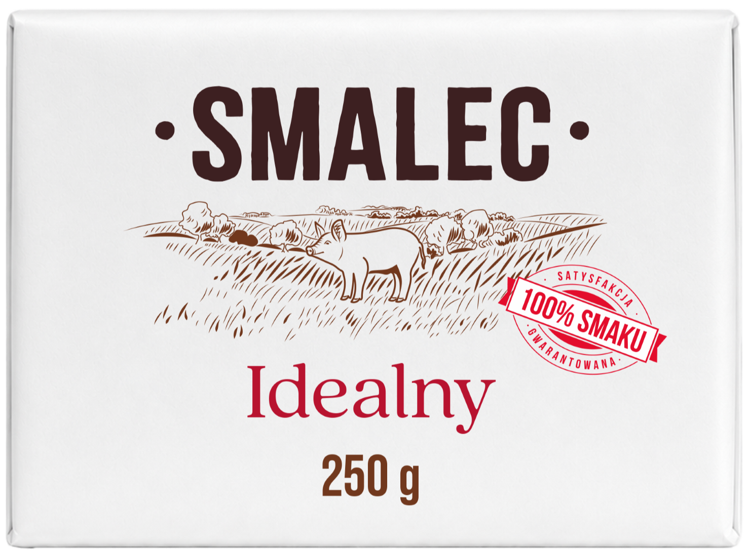 Smalec Idealny 250g widok 1