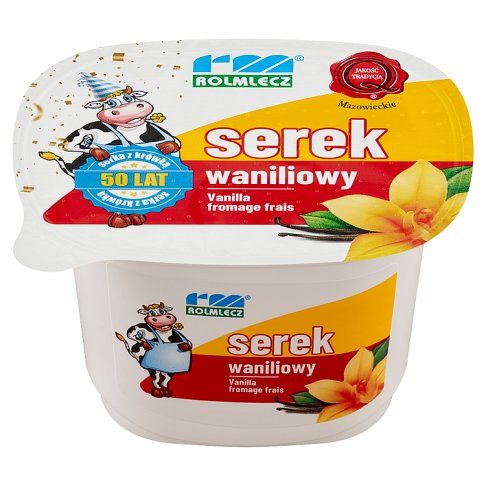 Serek homogenizowany waniliowy Rolmlecz 200g widok 4