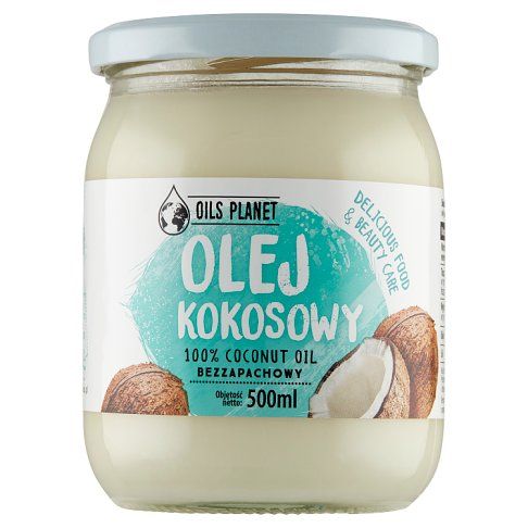 Olej kokosowy Oils Planet 0,5l widok 1
