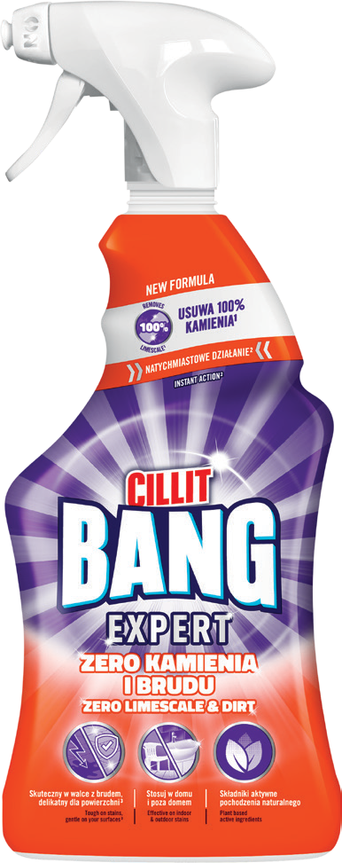 Płyn do czyszczenia Cillit Bang zero kamien. 0,75l widok główny