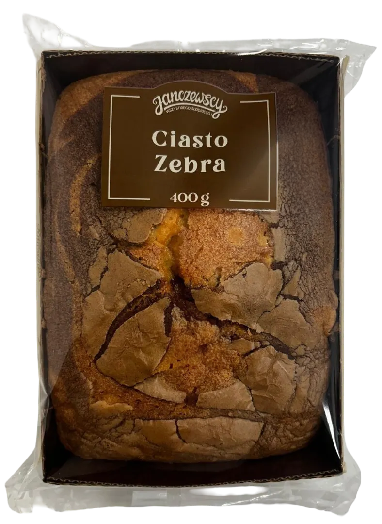 Ciasto Zebra Janczewscy 400g widok 1