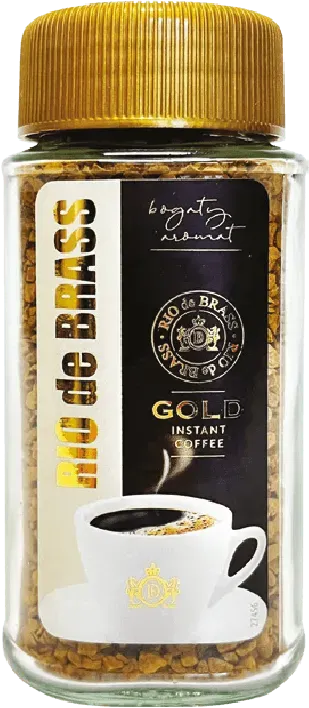 Kawa rozpuszczalna Rio De Brass Gold 50g widok 1