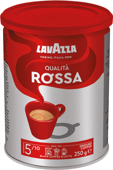 Kawa mielona Qualita Rossa Lavazza 250g widok 1