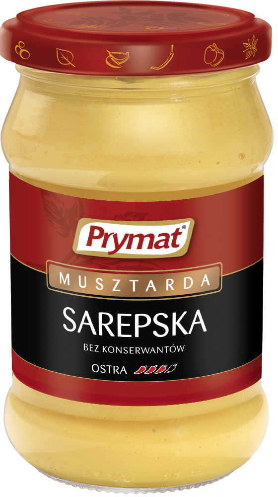 Musztarda sarepska Prymat 288g widok 1