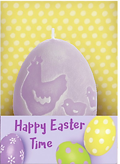 Świeca dekoracyjna figurka 7,5cm mix WN25 widok 1