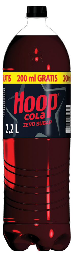 Napój gaz. Hoop Cola zero 2l+200ml gratis widok 1