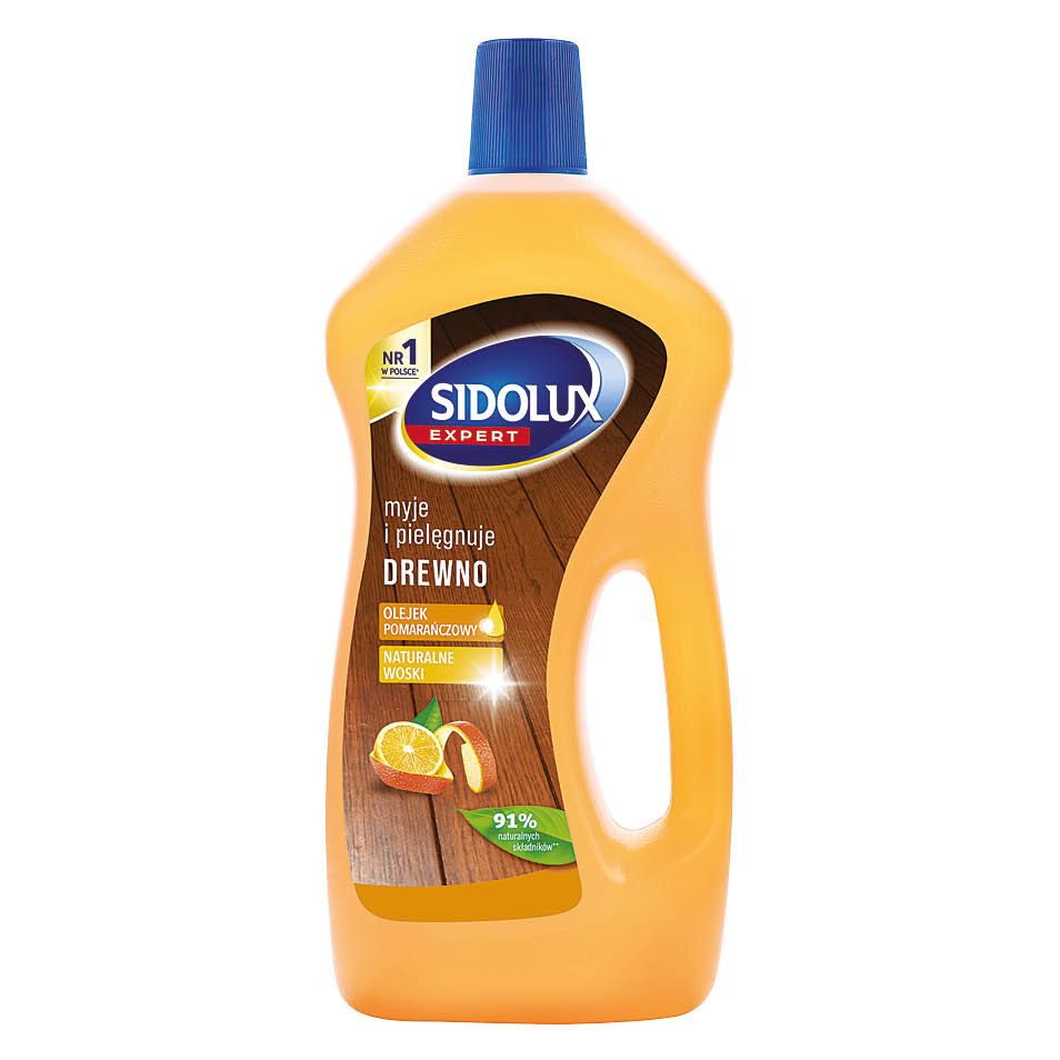 Płyn do paneli/drewna Sidolux 1l mix widok 1