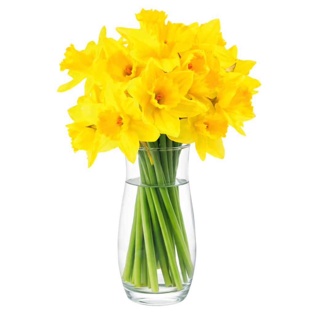 Kwiat bukiet żonkil 20szt widok główny 