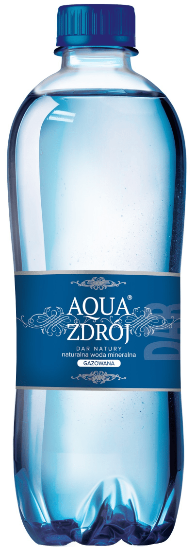Woda gaz. mineral. Aqua Zdrój 0,57l widok 1