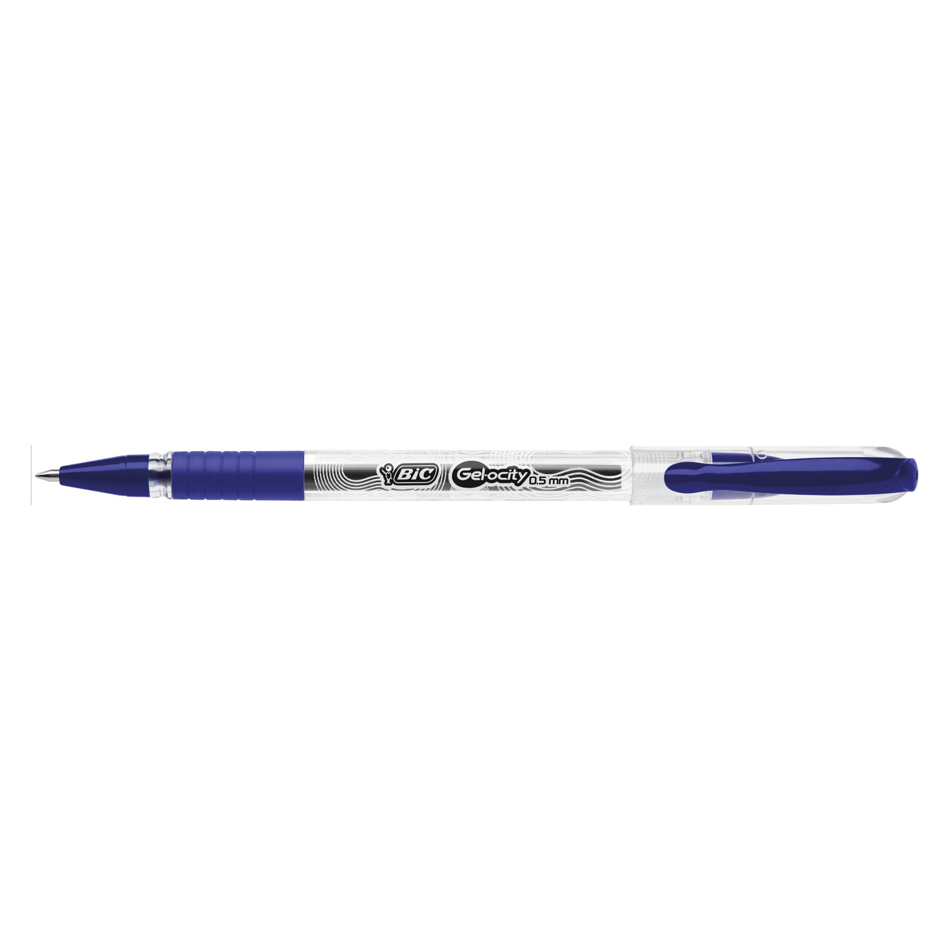 Długopis żelowy niebieski Gel-ocity 0.5mm Bic widok 1