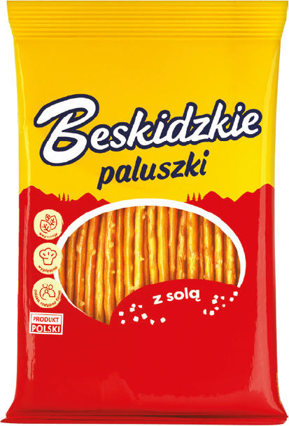 Paluszki z solą Beskidzkie 70g widok główny 