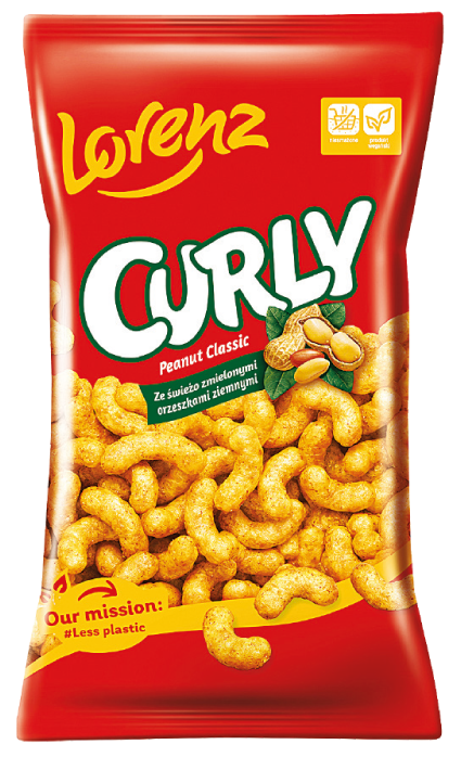 Chrupki Curly 120g widok główny 