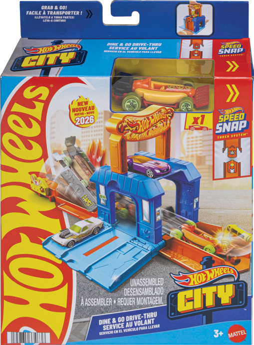 Zabawka Hot Wheels City grab and go mix widok 2