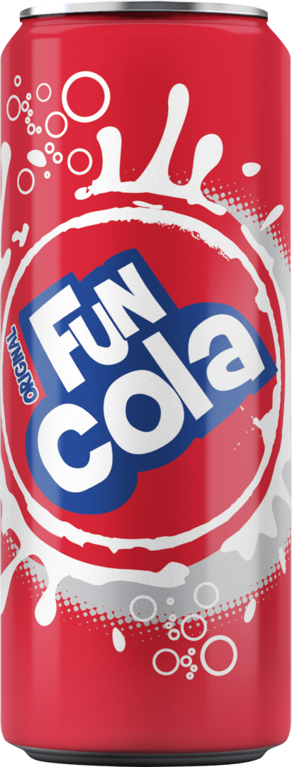 Napój gaz. Fun Cola 330ml puszka widok 1