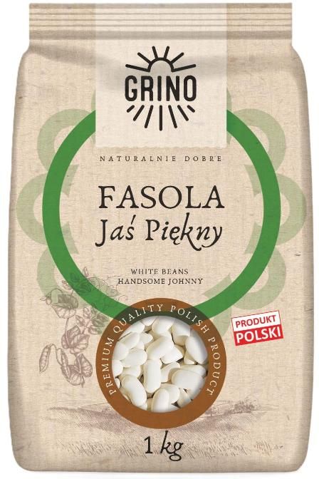 Fasola Jaś piękny Grino 1kg widok 1