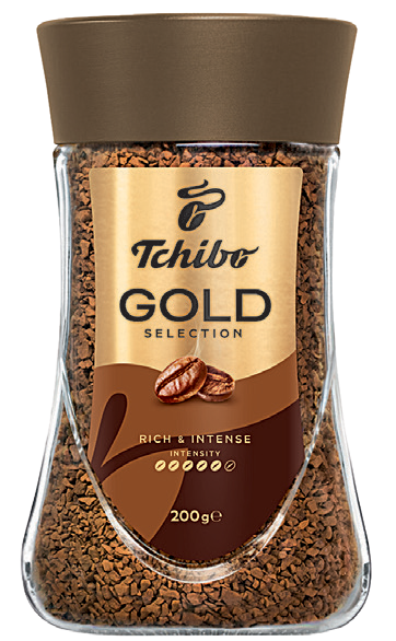 Kawa rozpuszczalna Tchibo Gold Selection 200g widok główny