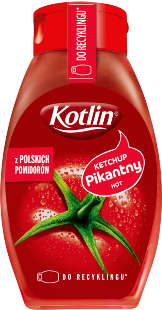 Ketchup pikantny Kotlin 450g widok 1