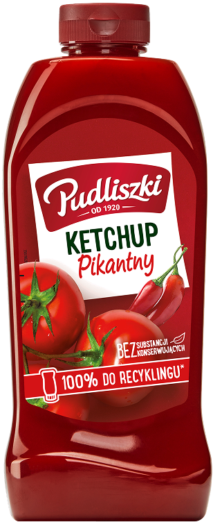 Ketchup pikantny Pudliszki 990g widok 1