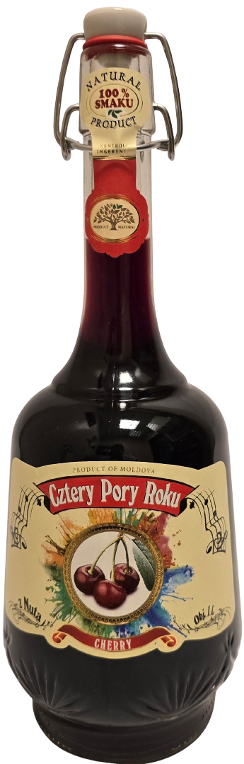 Wino S cz. Cztery pory roku wiśnia 1l 10,5% widok 1