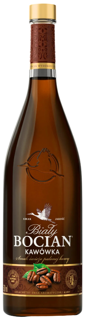Likier Biały Bocian kawówka 0,5l 25% widok 1