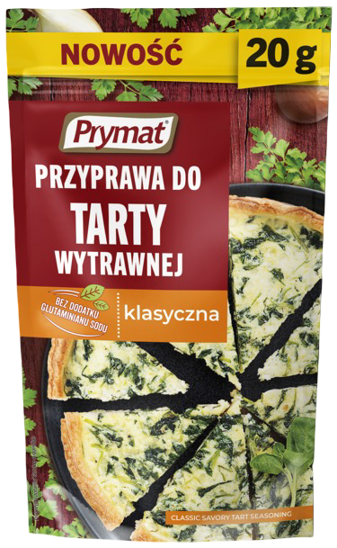 Przyprawa do tarty wytrawnej Prymat 20g widok 1