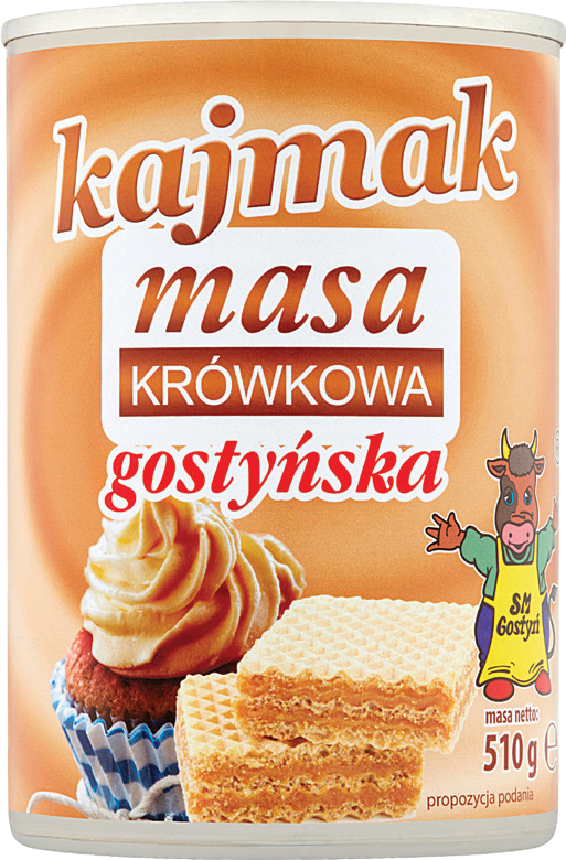 Kajmak masa krówkowa Gostyńska SM Gostyń 510g widok 1