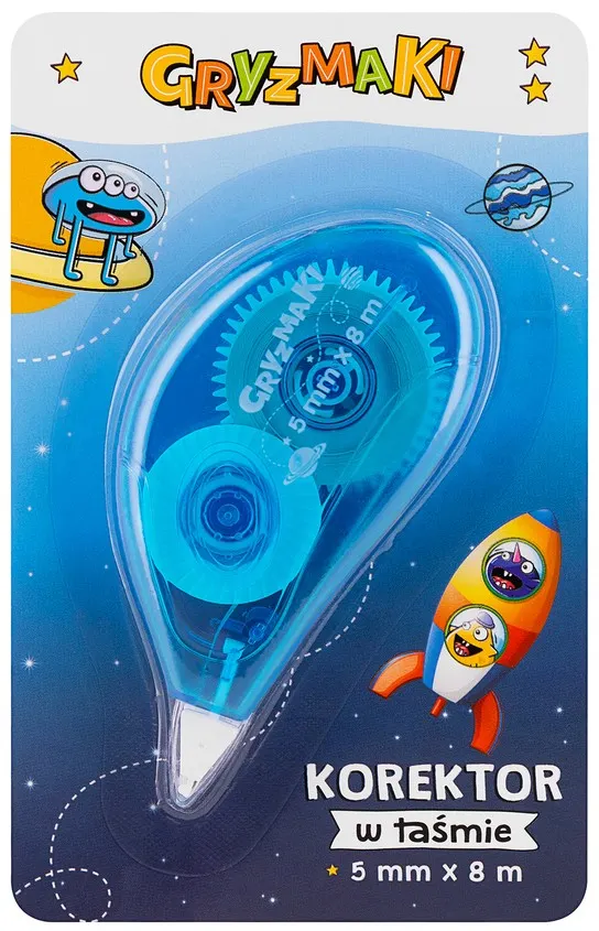 Korektor w taśmie Gryzmaki 5mmx8m Sz25 widok 2