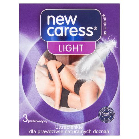 Prezerwatywy New Caress 3szt mix widok 2