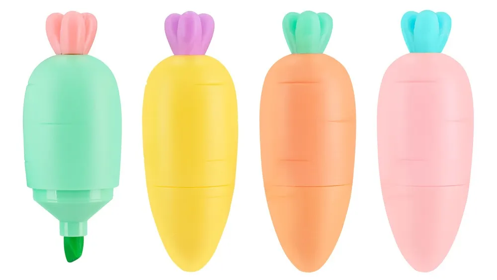 Zestaw zakreślaczy Mini Gryzmaki 4szt Mix Sz25 widok 2