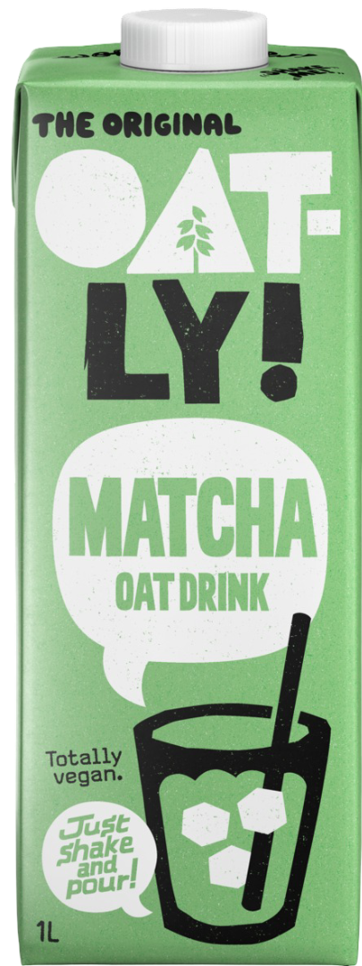 Napój owsiany o smaku Matcha Oatly 1l widok 1
