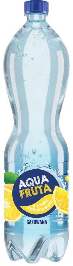 Napój gaz. o sm. cytrynowym Aqua Fruta 1,5l widok główny