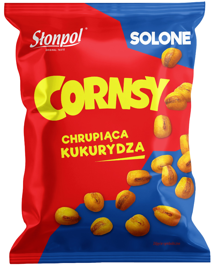 Chrupiąca kukurydza solona Cornsy 150g widok 1