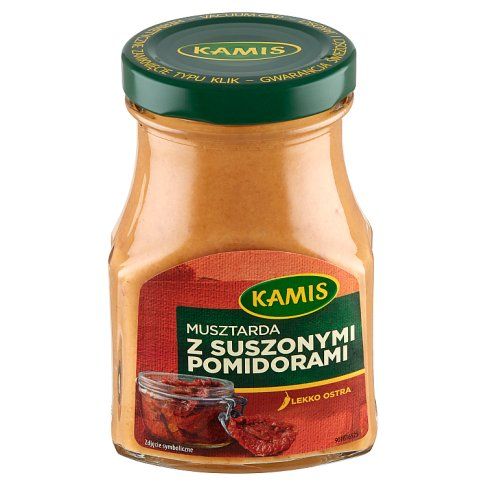 Musztarda z suszonymi pomidorami Kamis 185g widok 2