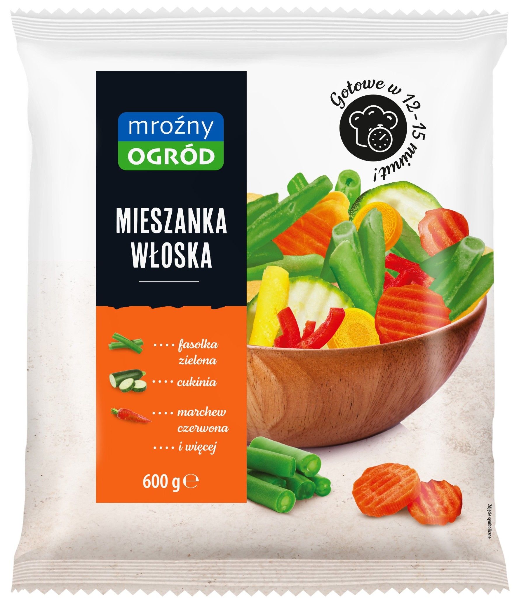 Mieszanka włoska Mroźny Ogród 600g widok główny 