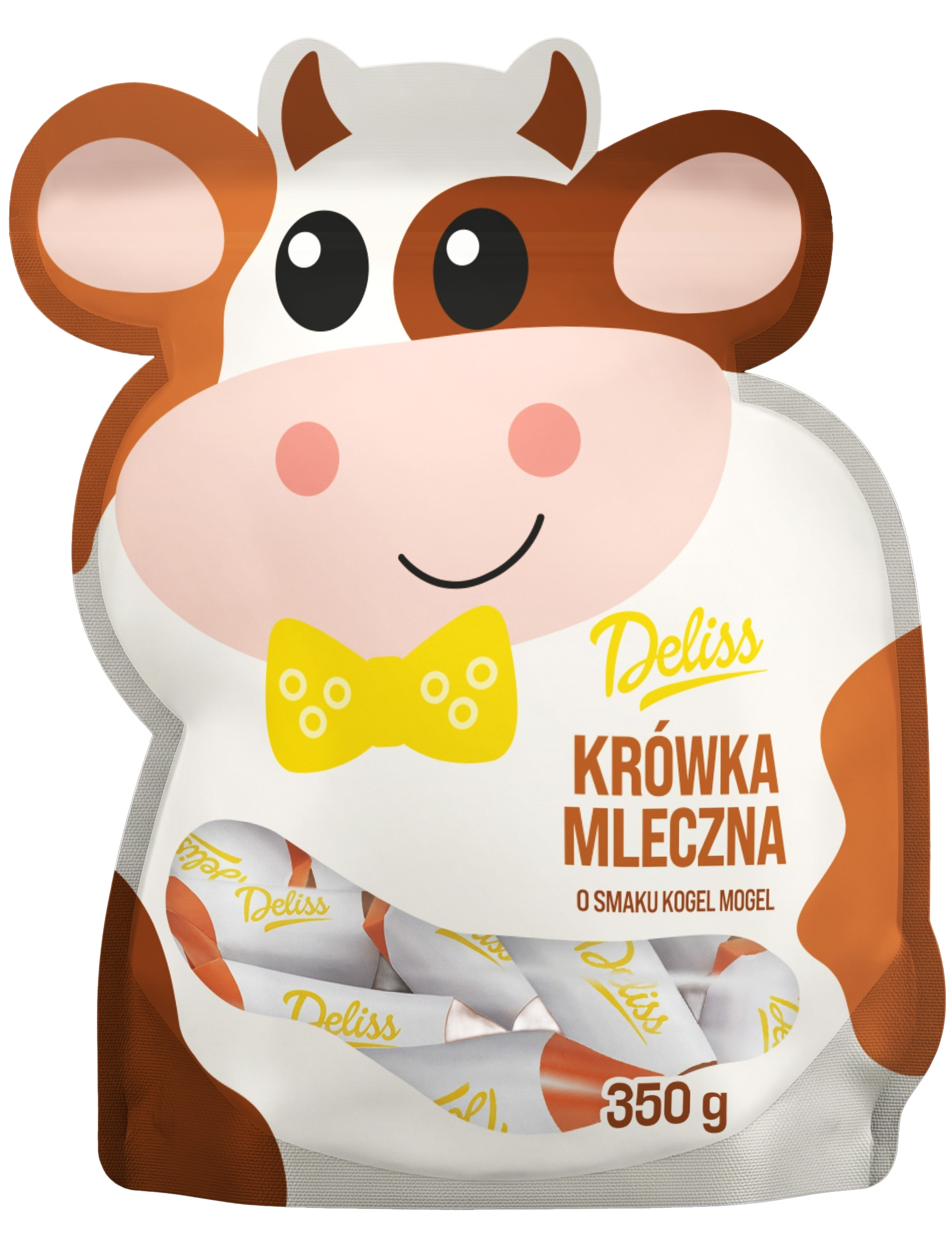 Cukierki krówka o sm. kogel mogel Deliss 350g widok 1
