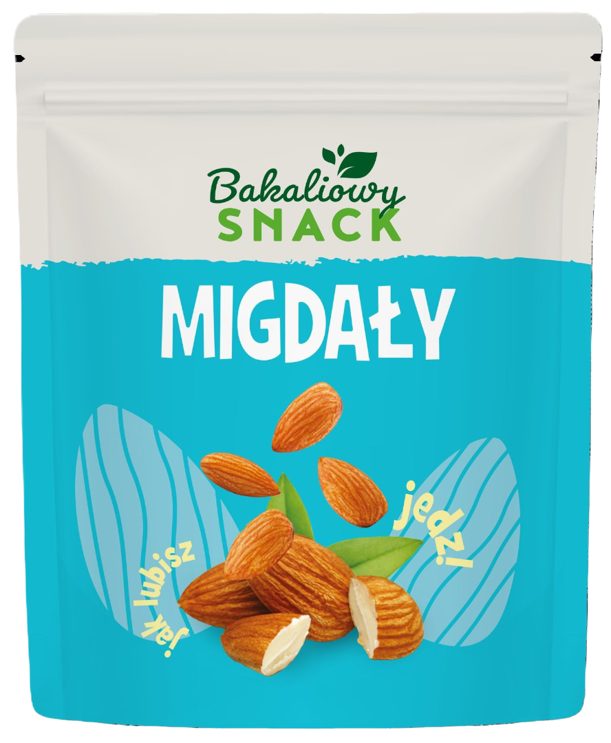 Migdały łuskane Bakaliowy Snack 200g widok 1