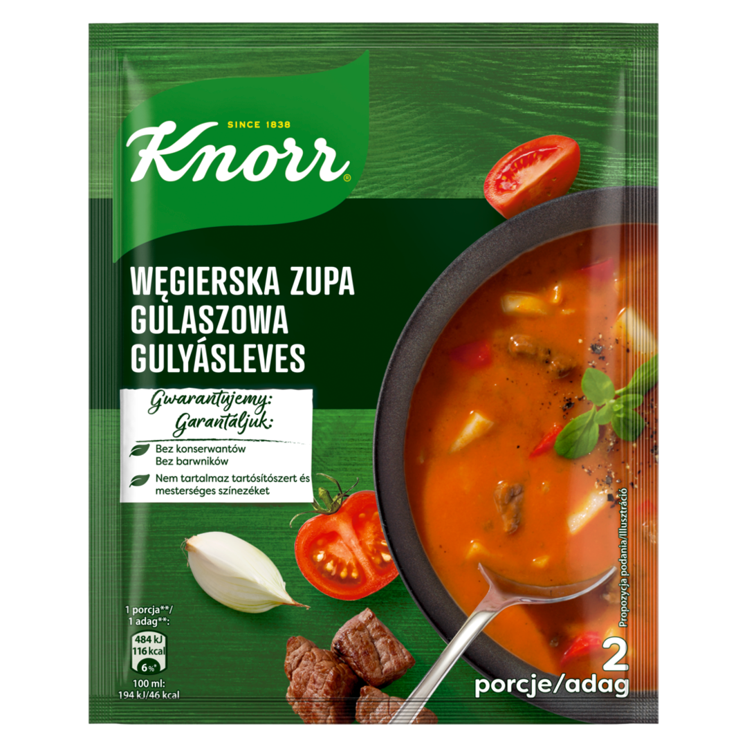 Zupa gulaszowa Knorr 60g widok 1