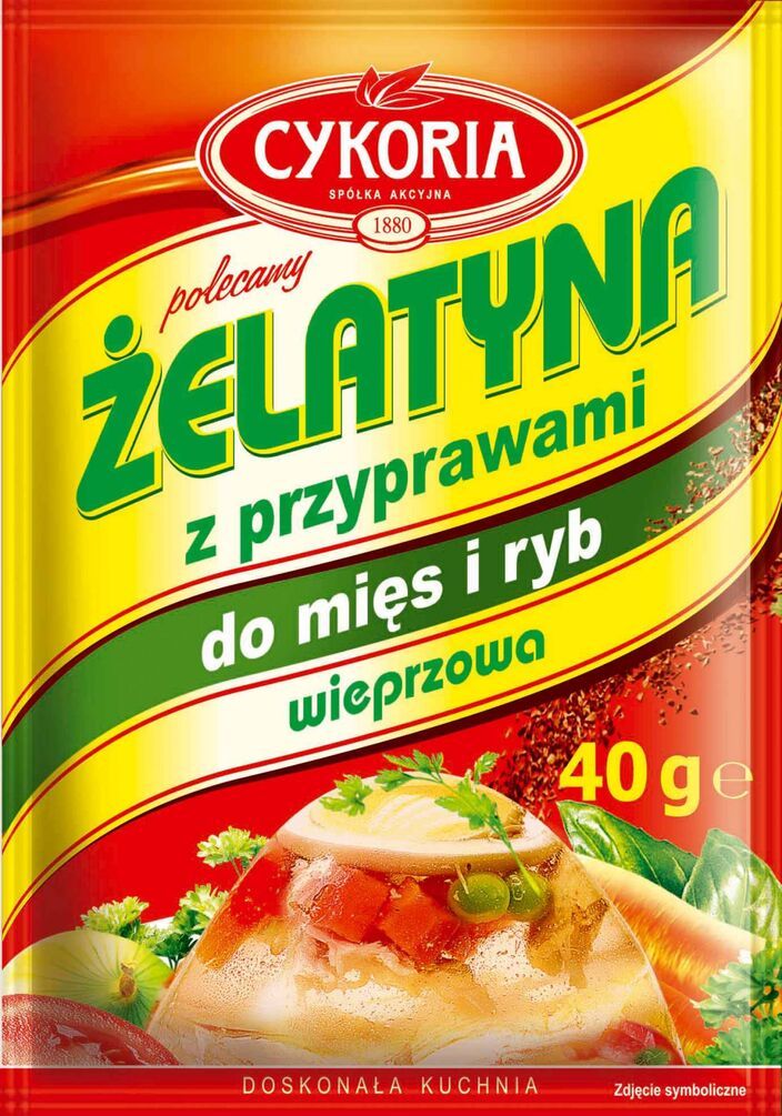 Żelatyna z przyprawami Cykoria 40g widok 1