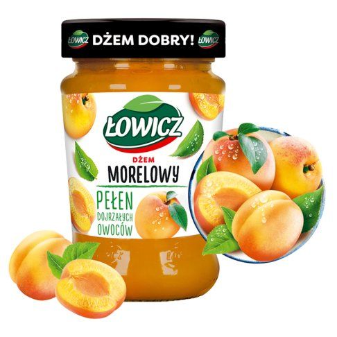 Dżem morelowy Łowicz 280g widok 3