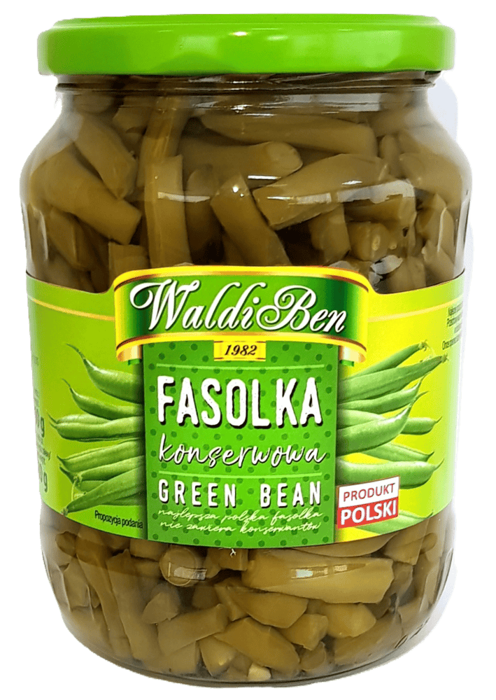 Fasolka szparagowa zielona Waldiben 700/380g widok 1